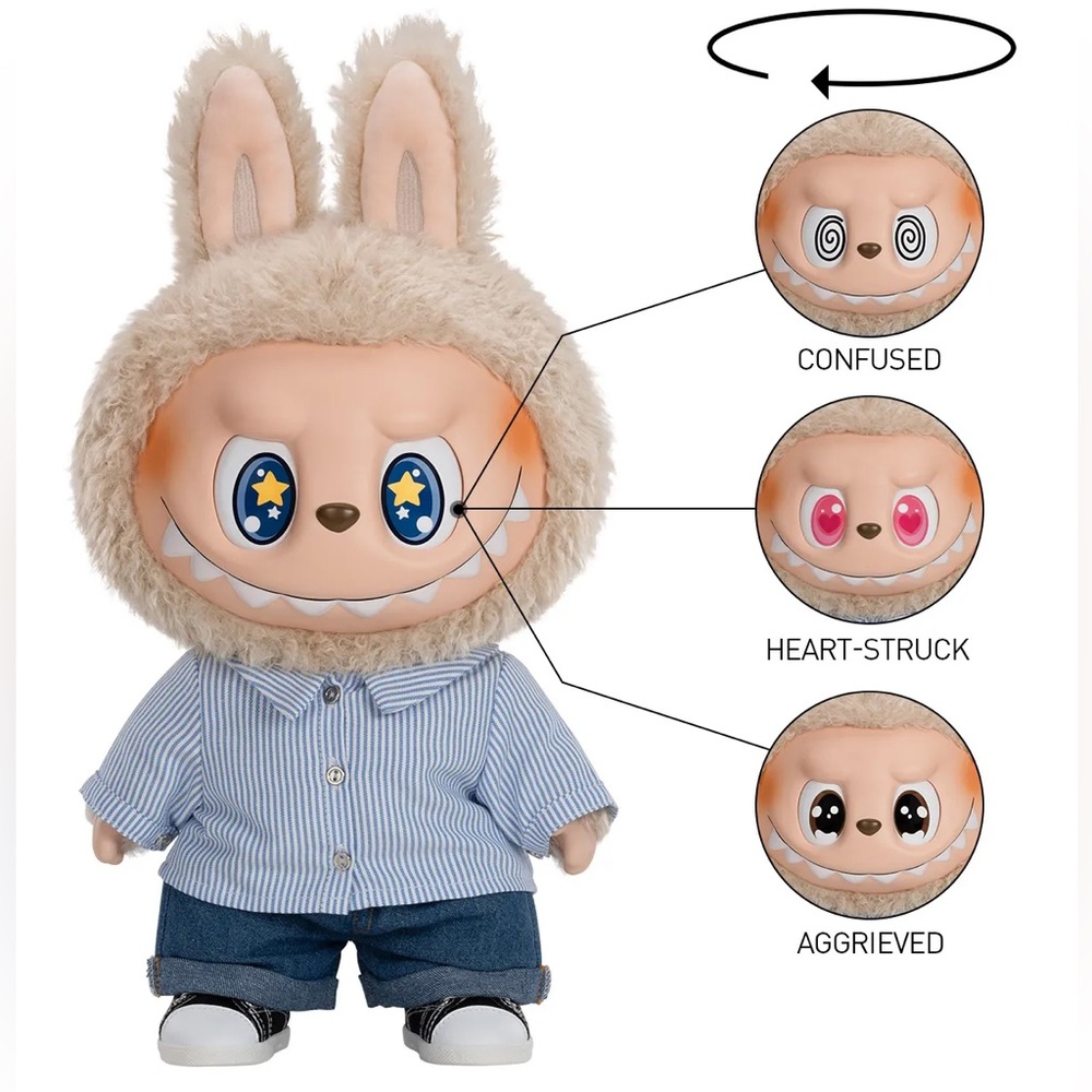 Pop Mart THE MONSTERS (Labubu) - FLIP WITH ME Vinyl Plush Doll